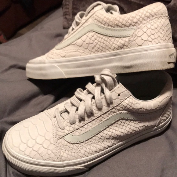 snake print vans